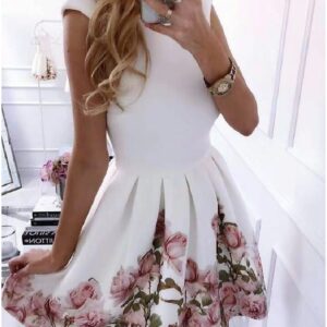 Rochie dama Flytha One Alb - imagine 1