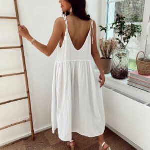 Rochie dama In Sammy Alb - imagine 2