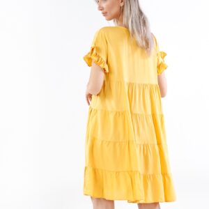Rochie dama Joyceth Galben - imagine 2