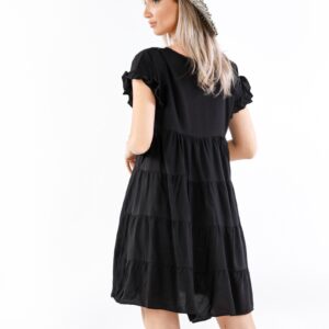 Rochie dama Joyceth Negru - imagine 2