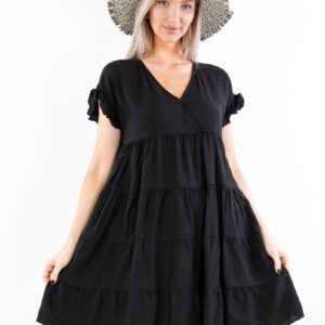 Rochie dama Joyceth Negru - imagine 3