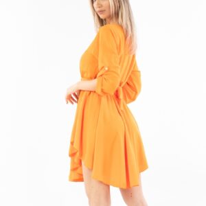 Rochie dama Kasen Portocaliu - imagine 2