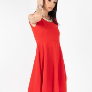 Rochie dama Kiarra Rosu - imagine 1