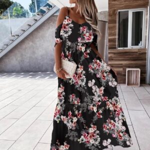 Rochie dama Mosha Negru - imagine 1