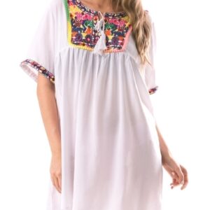 Rochie dama PlattyBrody Alb - imagine 2