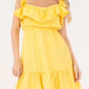 Rochie dama Serpettine Galben - imagine 2