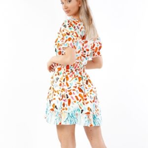Rochie dama Stryna Alb - imagine 2