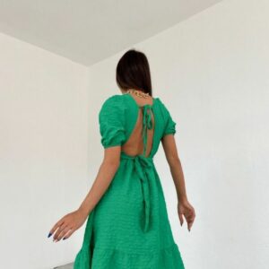 Rochie dama SummerVibe Verde - imagine 2
