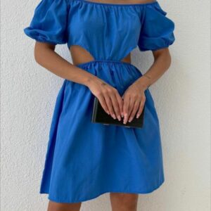 Rochie dama Vy Albastru - imagine 2
