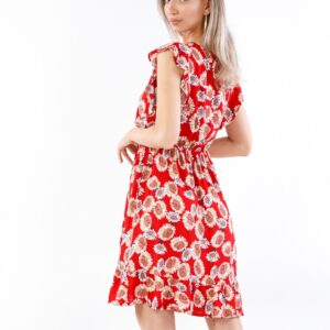 Rochie dama Yhnola Eleven Rosu - imagine 2