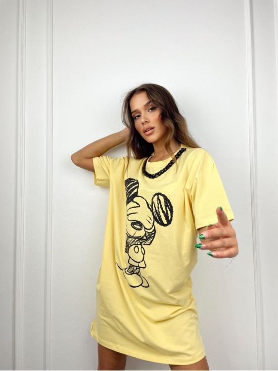 Rochie-casual-dama-ClosedEyes-Galben.jpeg