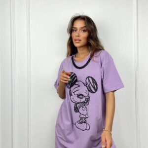 Rochie casual dama ClosedEyes Lila - imagine 1