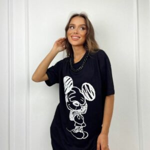 Rochie casual dama ClosedEyes Negru - imagine 1