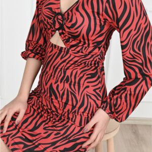 Rochie dama LeopardVibes - imagine 3