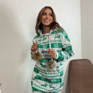 Rochie dama Maerry verde - imagine 1