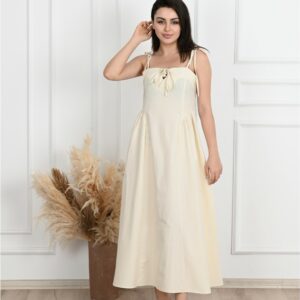 Rochie dama Meet Me Crem - imagine 1