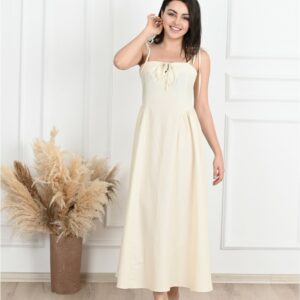 Rochie dama Meet Me Crem - imagine 3