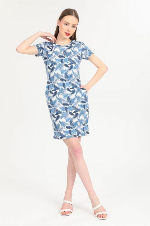 Rochie-dama-cu-buzunare-Delilah-Bleu.jpeg