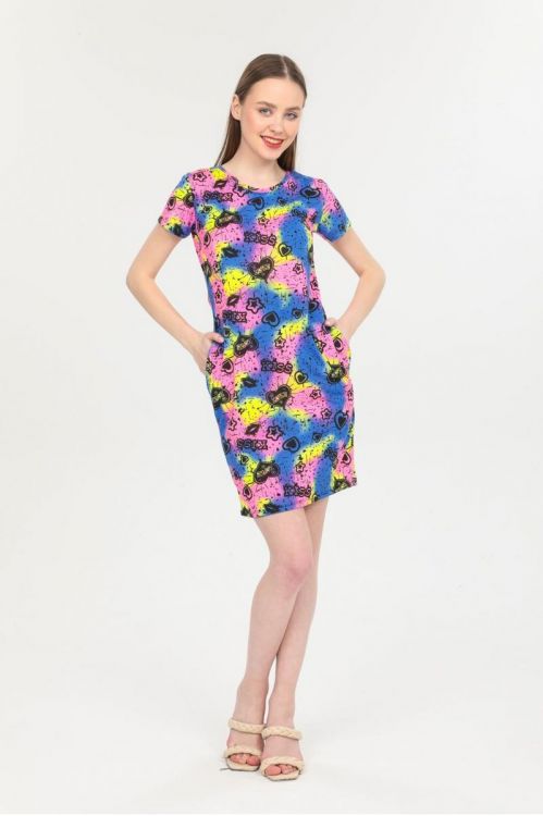 Rochie-dama-cu-buzunare-Delilah-Multicolor.jpeg