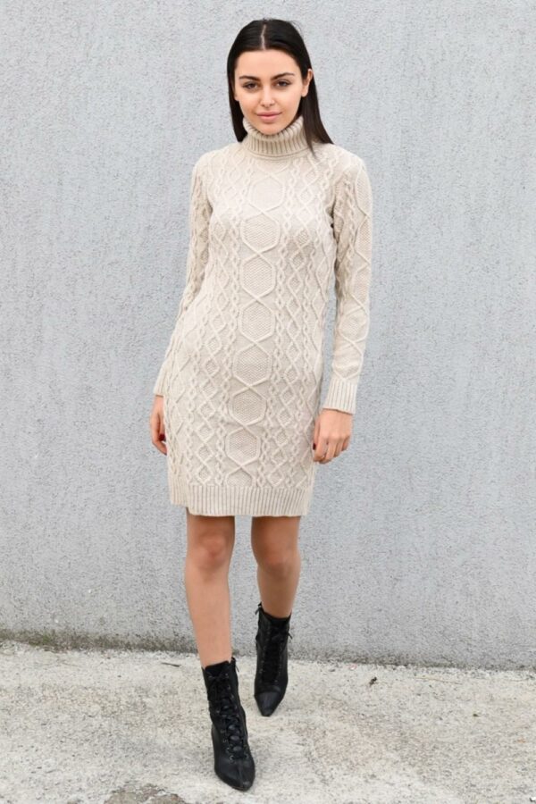 Rochie-dama-tricotata-Misha-crem.jpg