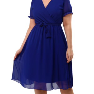 Rochie dama voal eleganta - imagine 2