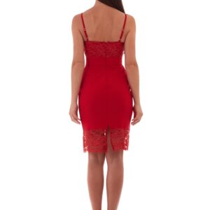 Rochie de ocazie DIVA rosie - imagine 2