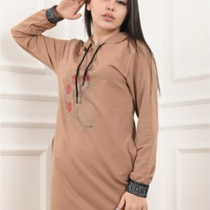 Rochie sport dama Love bej - imagine 3