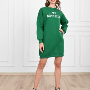 Rochie sport dama NoMakeup Verde - imagine 2