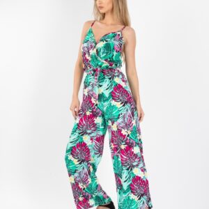 Salopeta dama Jerryse Verde Floral - imagine 1