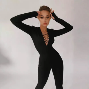 Salopeta dama Minerva negru - imagine 4