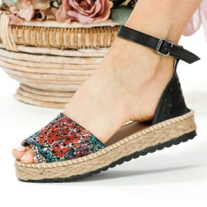 Sandale dama Kyve One Negru - imagine 3