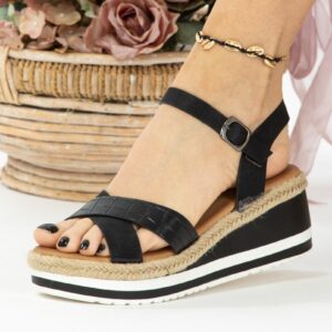 Sandale dama Syerra One Negru - imagine 2