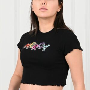 Top dama Mercy negru - imagine 2