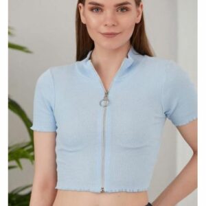 Top Scurt dama Casey Bleu - imagine 1