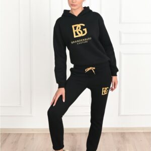Trening Sport dama BG Negru - imagine 2