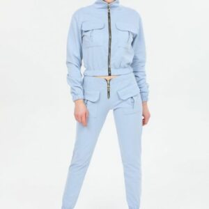 Trening casual dama Zipp Bleu - imagine 4