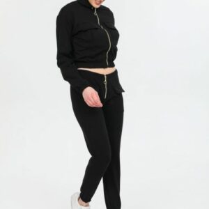 Trening casual dama Zipp Negru - imagine 1