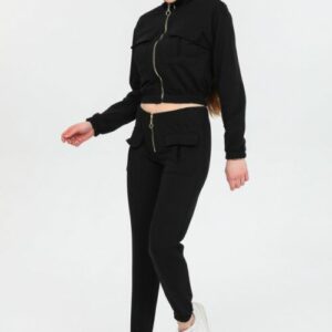 Trening casual dama Zipp Negru - imagine 2