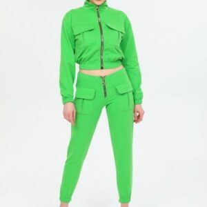Trening casual dama Zipp Verde - imagine 1