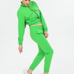 Trening casual dama Zipp Verde - imagine 4
