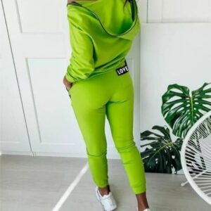 Trening dama LOVE FASHION Verde - imagine 1