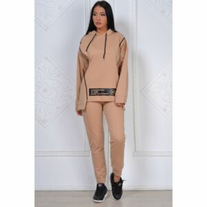 Trening dama UnZip bej - imagine 2