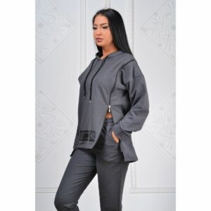 Trening dama UnZip gri inchis - imagine 1