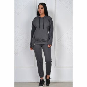 Trening dama UnZip gri inchis - imagine 2
