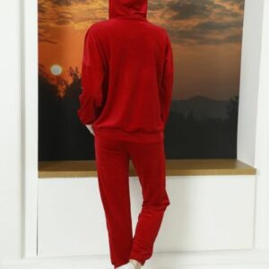 Trening dama catifea Mickey Rosu - imagine 2