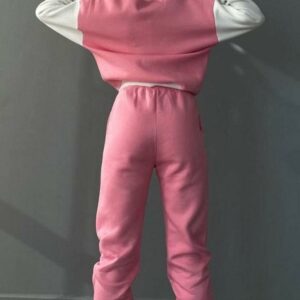 Trening dama VATUIT MW fucsia/alb - imagine 2