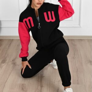 Trening dama VATUIT MW negru/fucsia - imagine 1