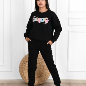 Trening VATUIT dama Couture negru - imagine 1
