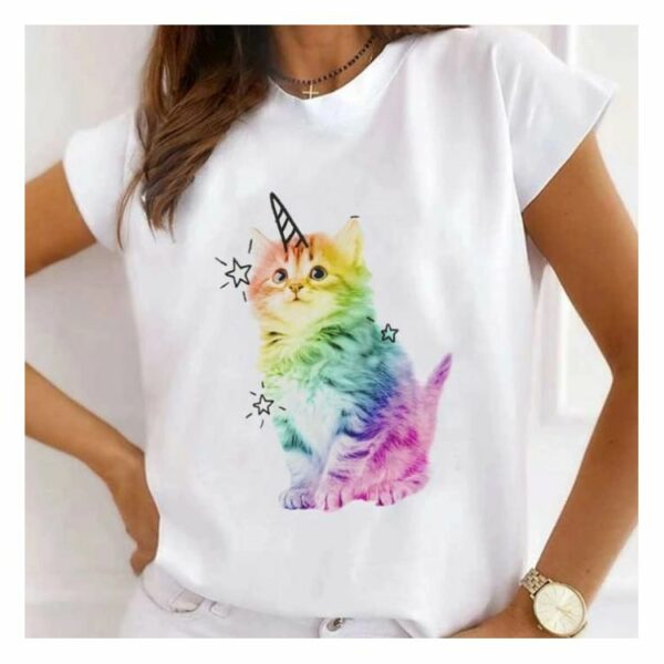 Tricou-Dama-Alb-Unicorn-Cat.jpg