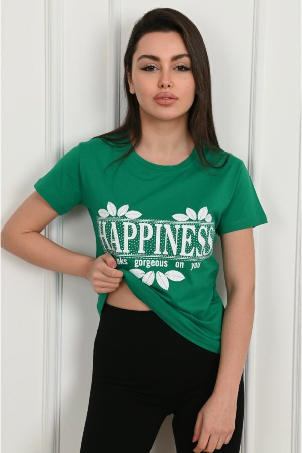 Tricou-Dama-Happines-verde.jpg
